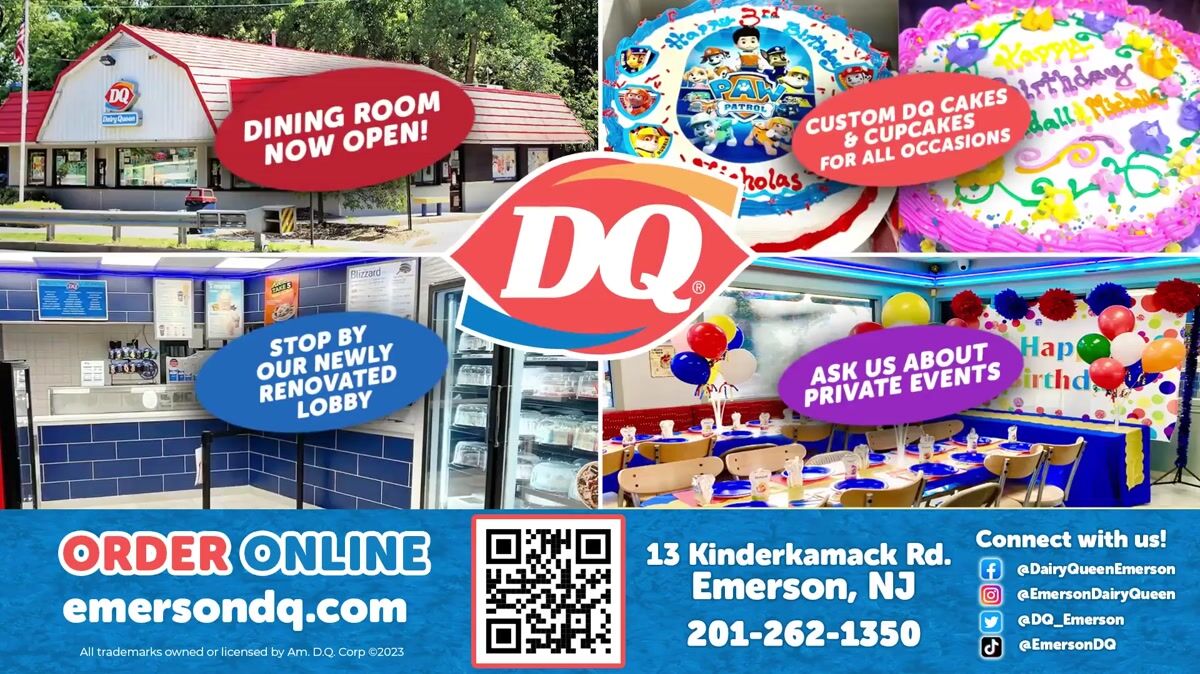 Dairy Queen in Emerson, NJ serving Soft Serve & Blizzard® Treats Emerson Dairy Queen