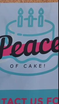 Peace Theme Cake - CakeCentral.com