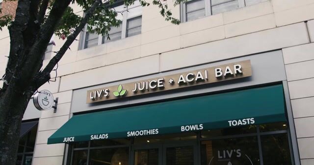 Liv's juice store bar